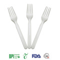 Hot sales Composable Biodegradable CPLA Fork 7"  in USA/European Market